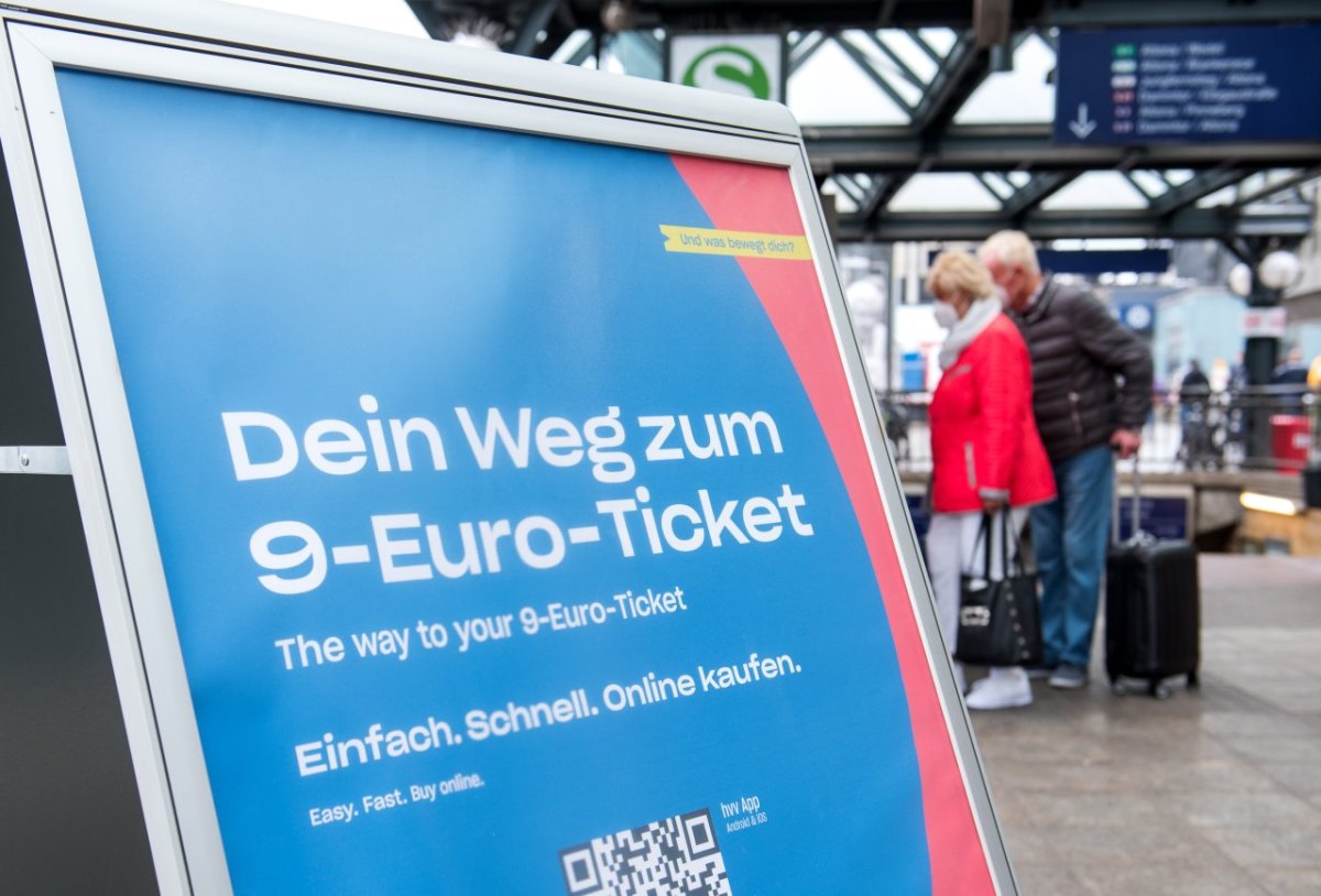 9-Euro-Ticket der Deutschen Bahn