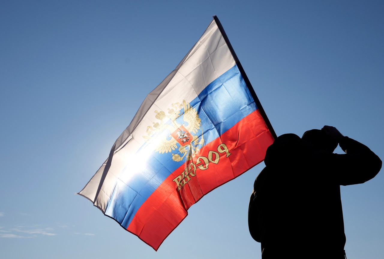 Auf der A2 in NRW erhitzte eine russische Fahne die Gemüter. (Symbolbild)