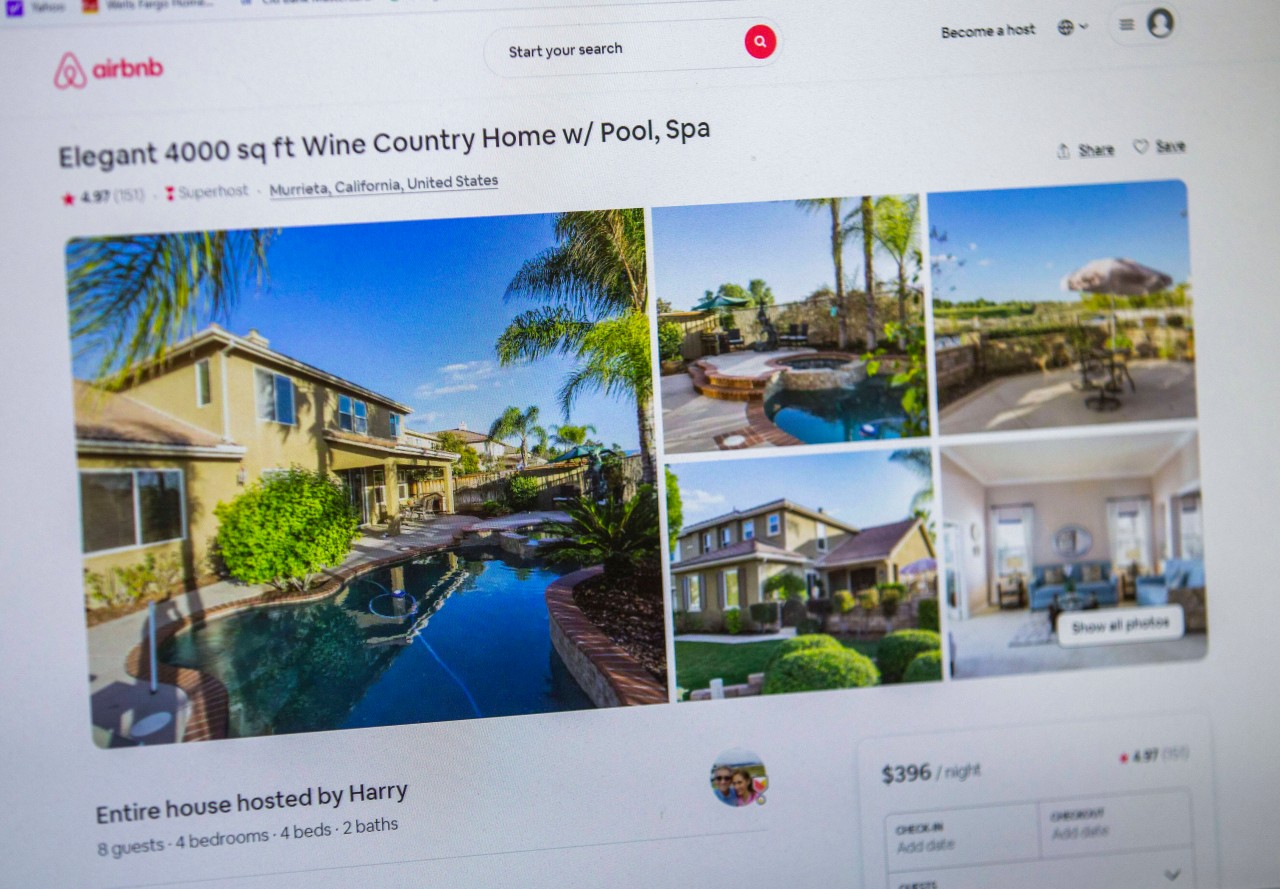 Seit 2008 können Touristen auf Airbnb  Unterkünfte buchen. 