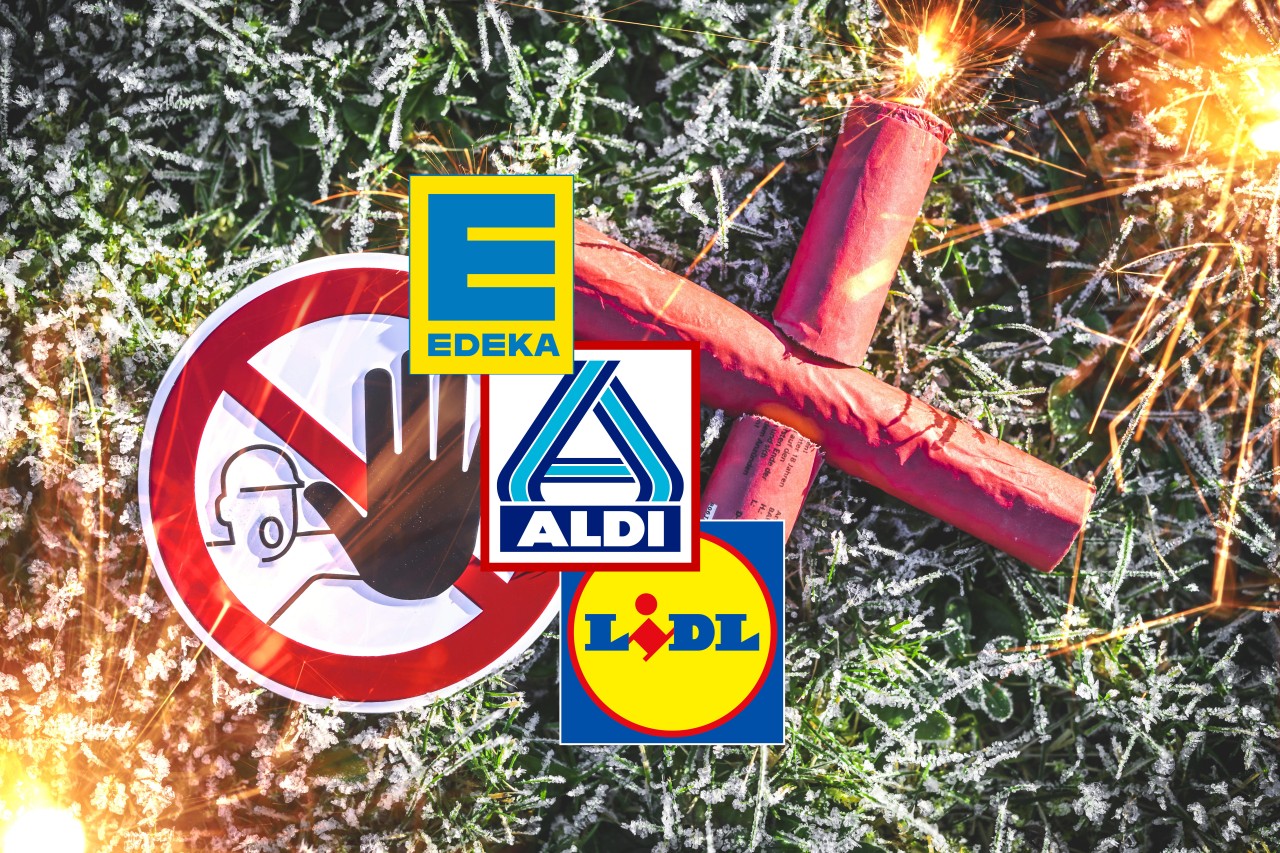 Bei Aldi, Lidl und Co. gibt es in diesem Jahr keine Böller zu kaufen. Viele Menschen zieht es deshalb nach Belgien. (Symbolbild)