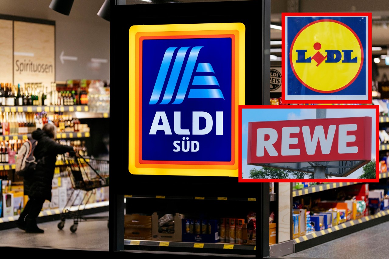 Aldi, Lidl und Rewe: Der Einkauf in den Supermärkten wird zukünftig teurer. (Symbolfoto)