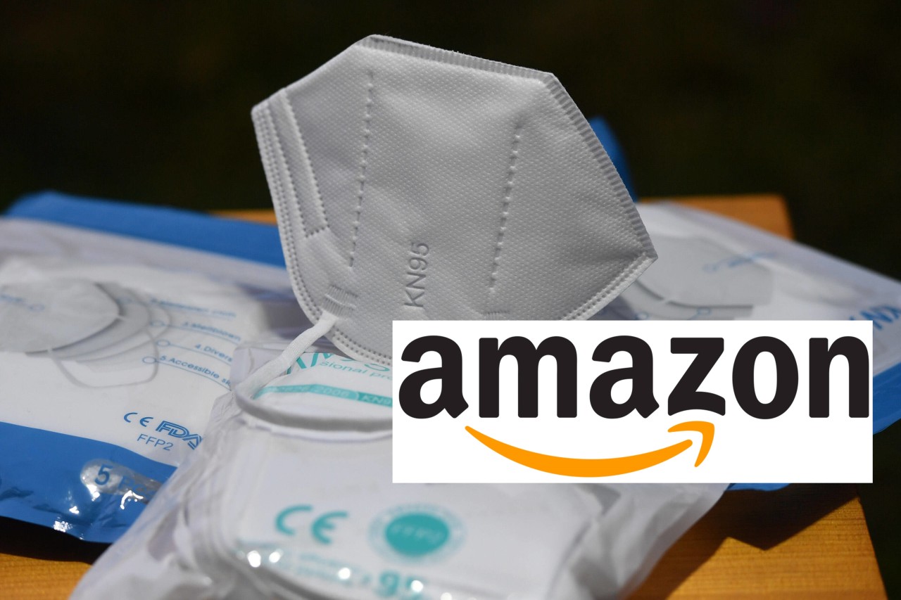 Amazon ruft eine FFP2-Maske zurück. (Symbolbild)