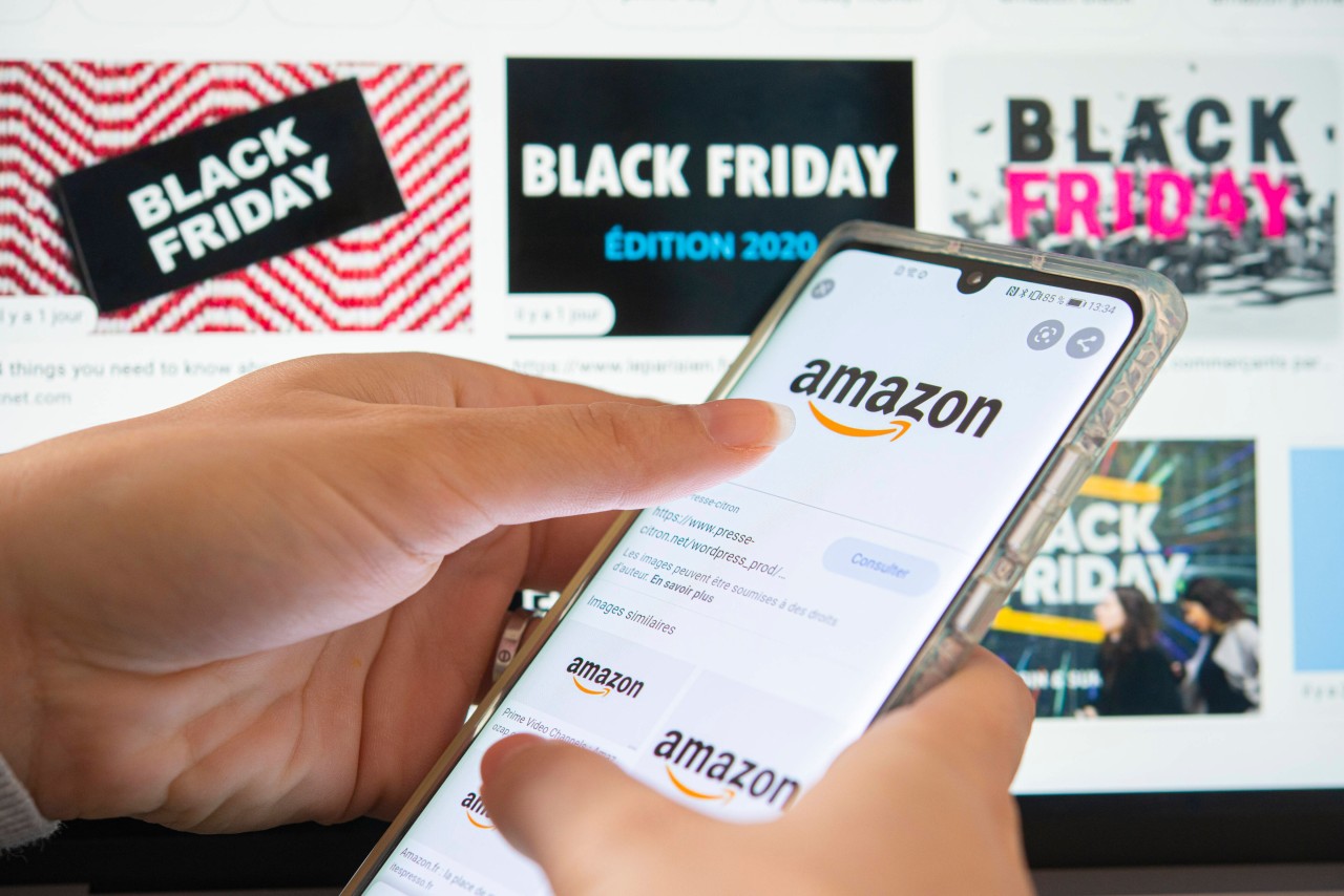 Amazon: Angebote über Angebote am Black Friday. (Symbolbild)