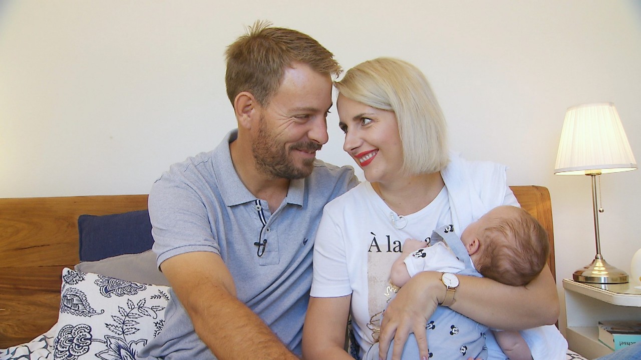 Im Januar 2021 wurden Gerald und Anna Heiser Eltern eines kleinen Jungen.