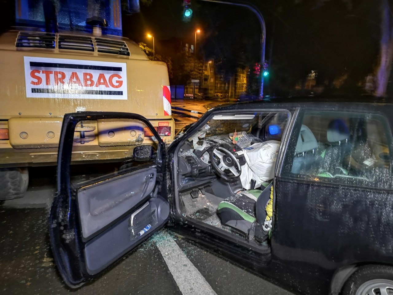 Autounfall in Essen.