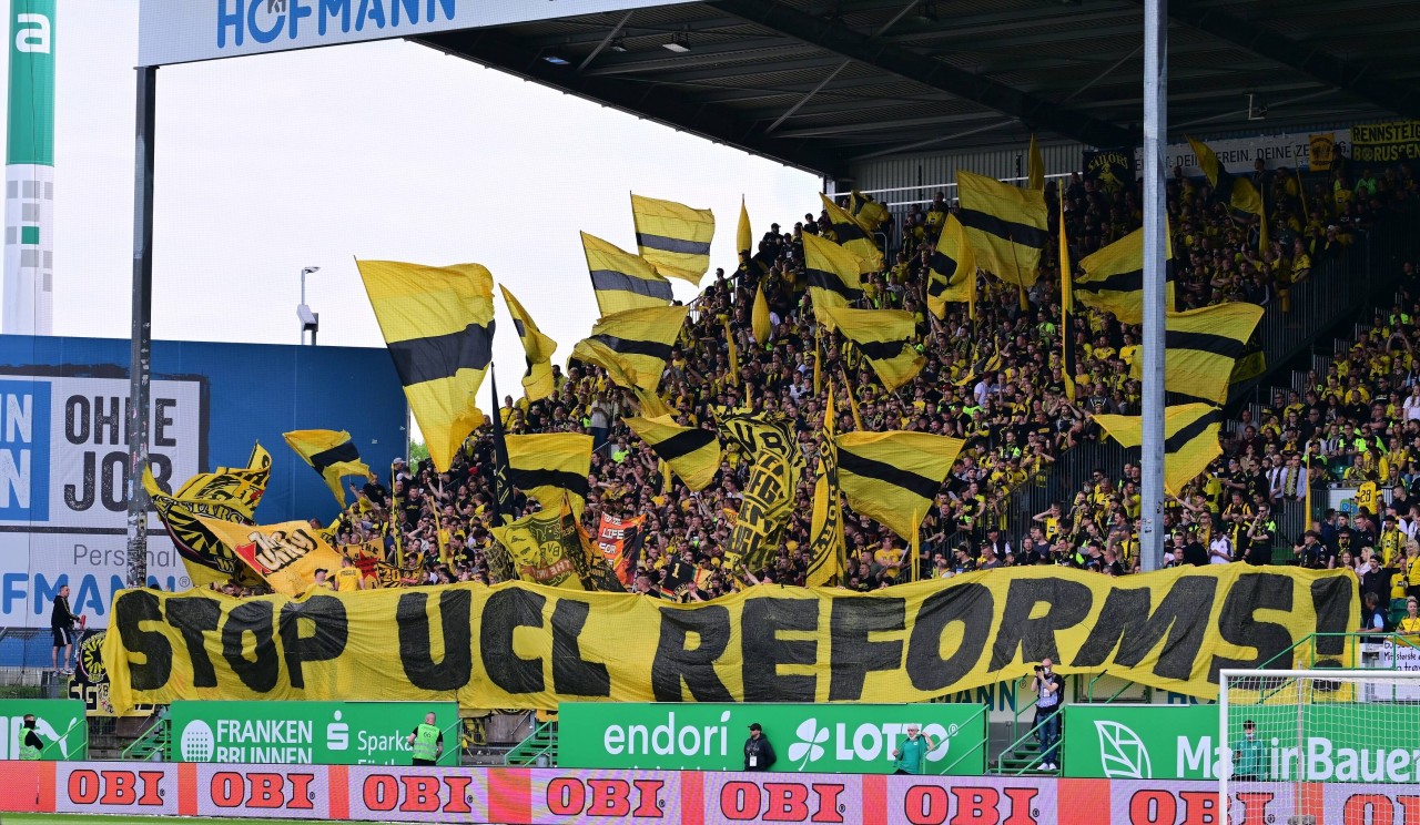 Einige Fans des BVB haben einen Protest vorbereitet.