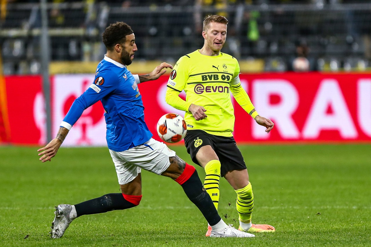 Marco Reus traf gegen Gladbach doppelt – jetzt auch gegen Glasgow?