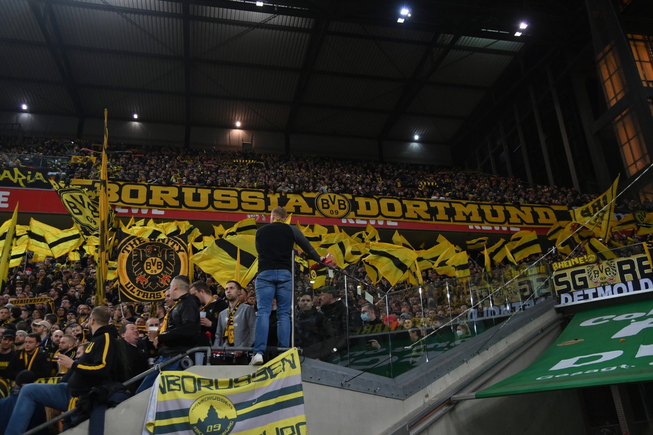 Die Dortmunder Ultras waren zuletzt schon in Köln wieder am Start.
