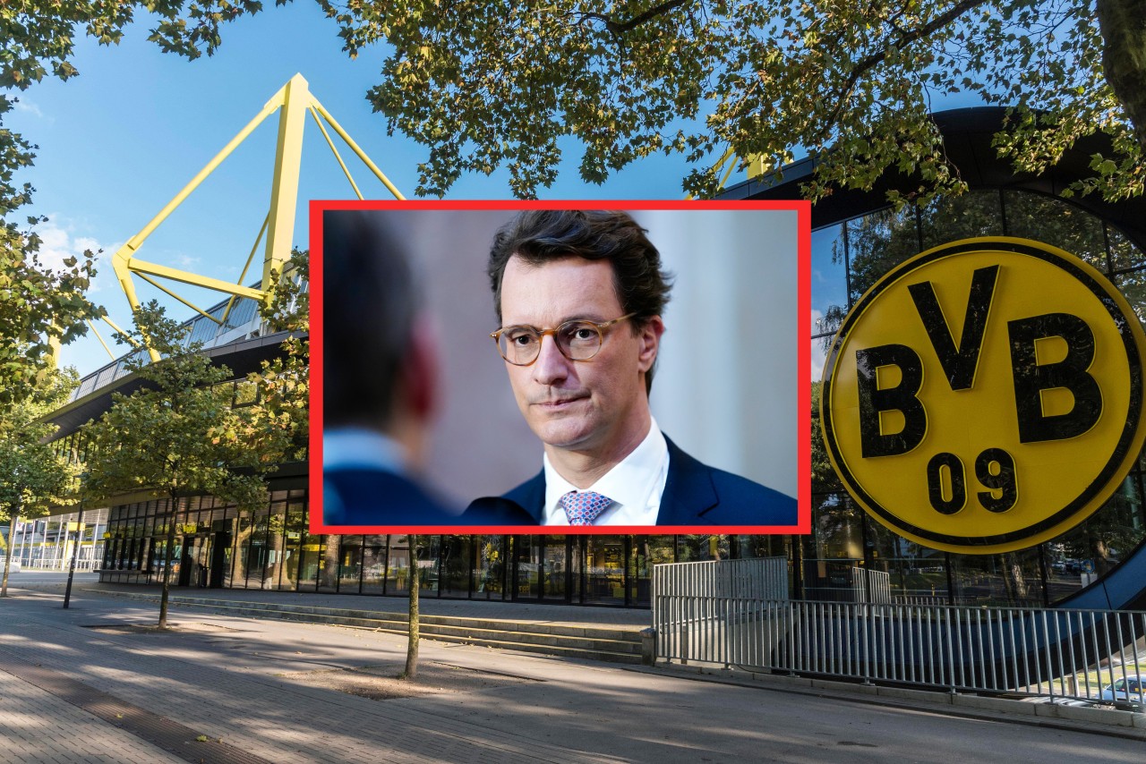 NRW-Wahl 2022: Ministerpräsident Hendrik Wüst war zu Gast beim BVB.
