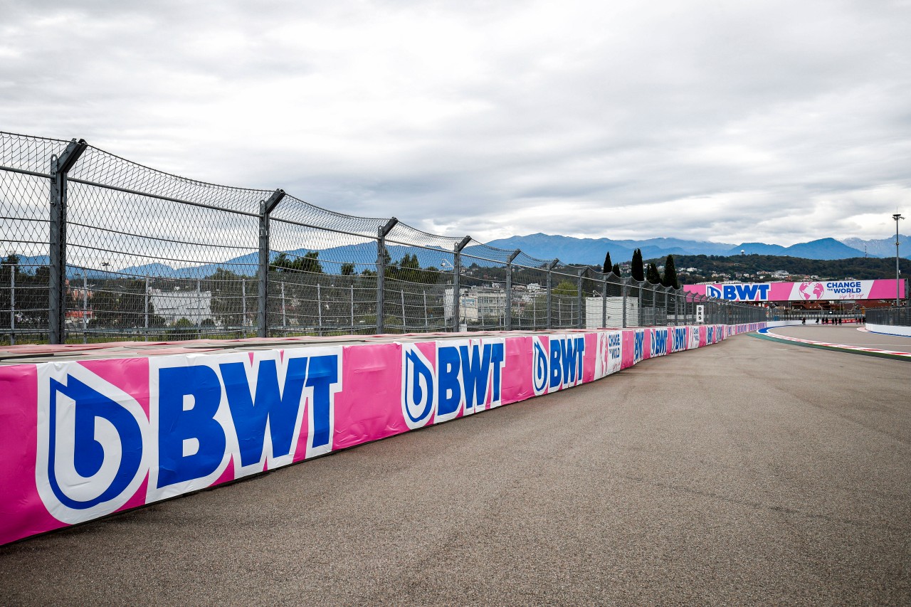 Das BWT-Rosa ist zurück in der Formel 1.
