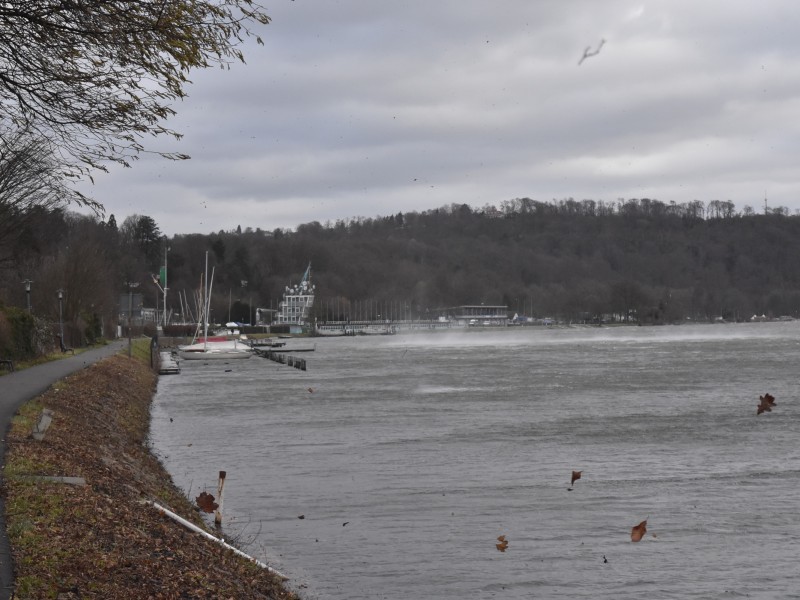 Auch über dem Baldeneysee wütete Friederike.