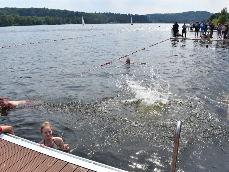 Die Wasserqualität kann noch schwanken - ein Frühwarnsystem wird die Tage anzeigen, an denen das Baden nicht möglich ist.