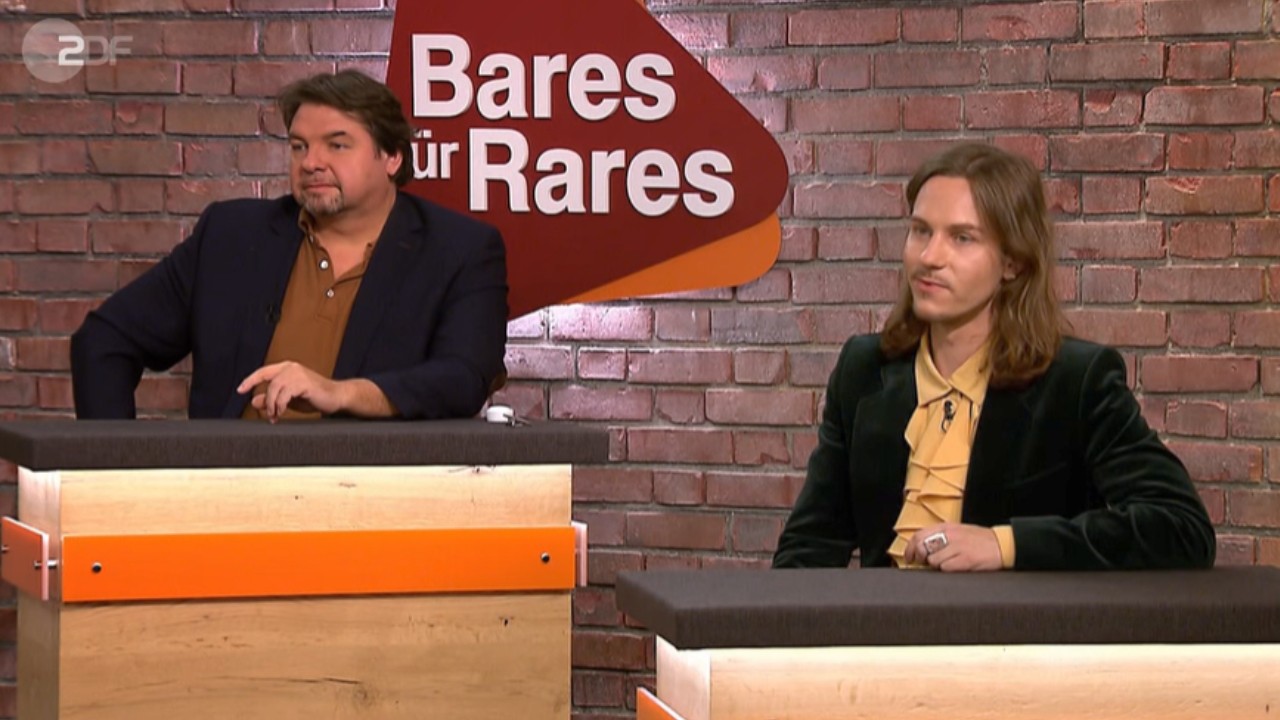 Vincent Welz (r.) ist neu bei „Bares für Rares“.