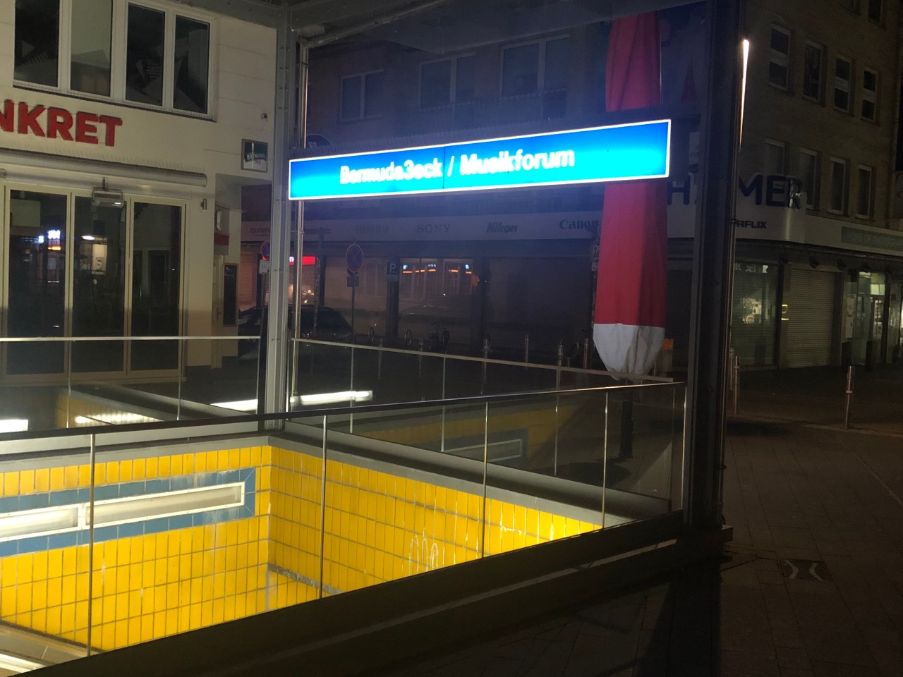 Das Bermudadreieck in Bochum steht seit des Lockdowns still.