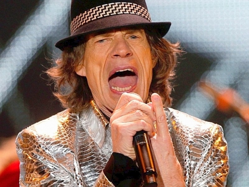 Herzlichen Glückwunsch zum 70. Geburtstag, Mick Jagger. Mit den Rolling Stones tritt er an seinem Geburtstag in St. Petersburg auf.