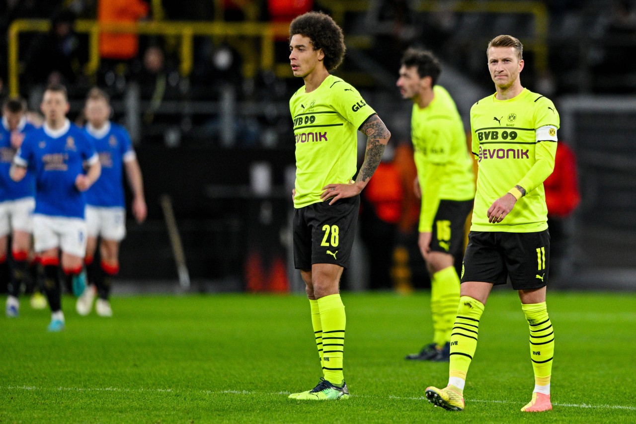 Borussia Dortmund - Glasgow Ranger: Der Favorit wackelt mächtig zur Halbzeit.