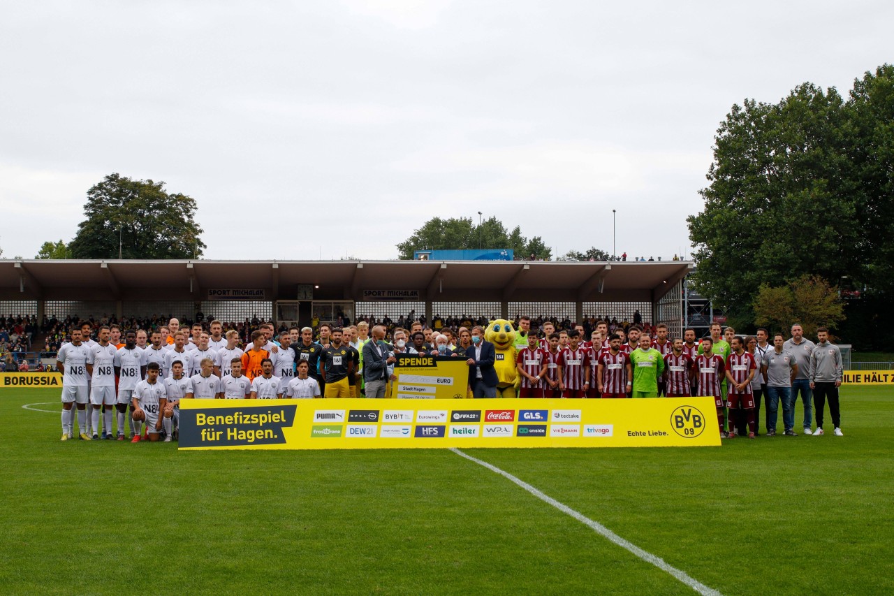 Der BVB tritt im Benefizspiel gegen zwei Amateurclubs an.