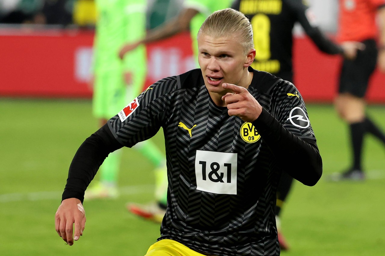  41 Tage nach seinem letzten Einsatz traf Erling Haaland wieder für Borussia Dortmund.