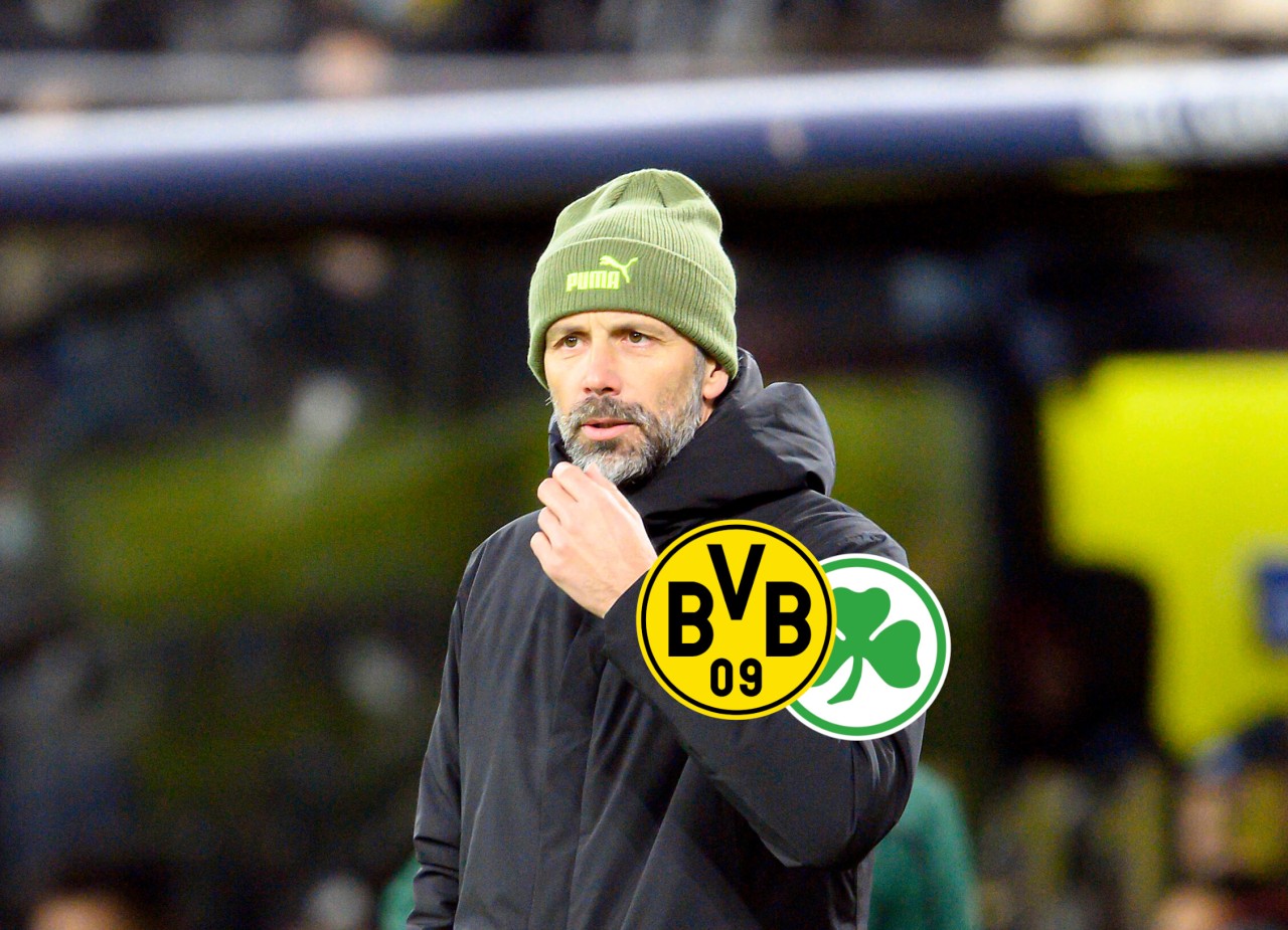Borussia Dortmund trifft am Mittwochabend auf Greuther Fürth.