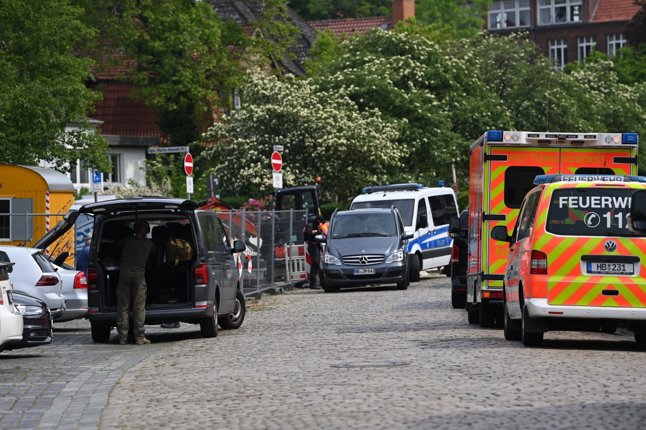 An einer Schule in Bremerhaven sind Schüsse gefallen.