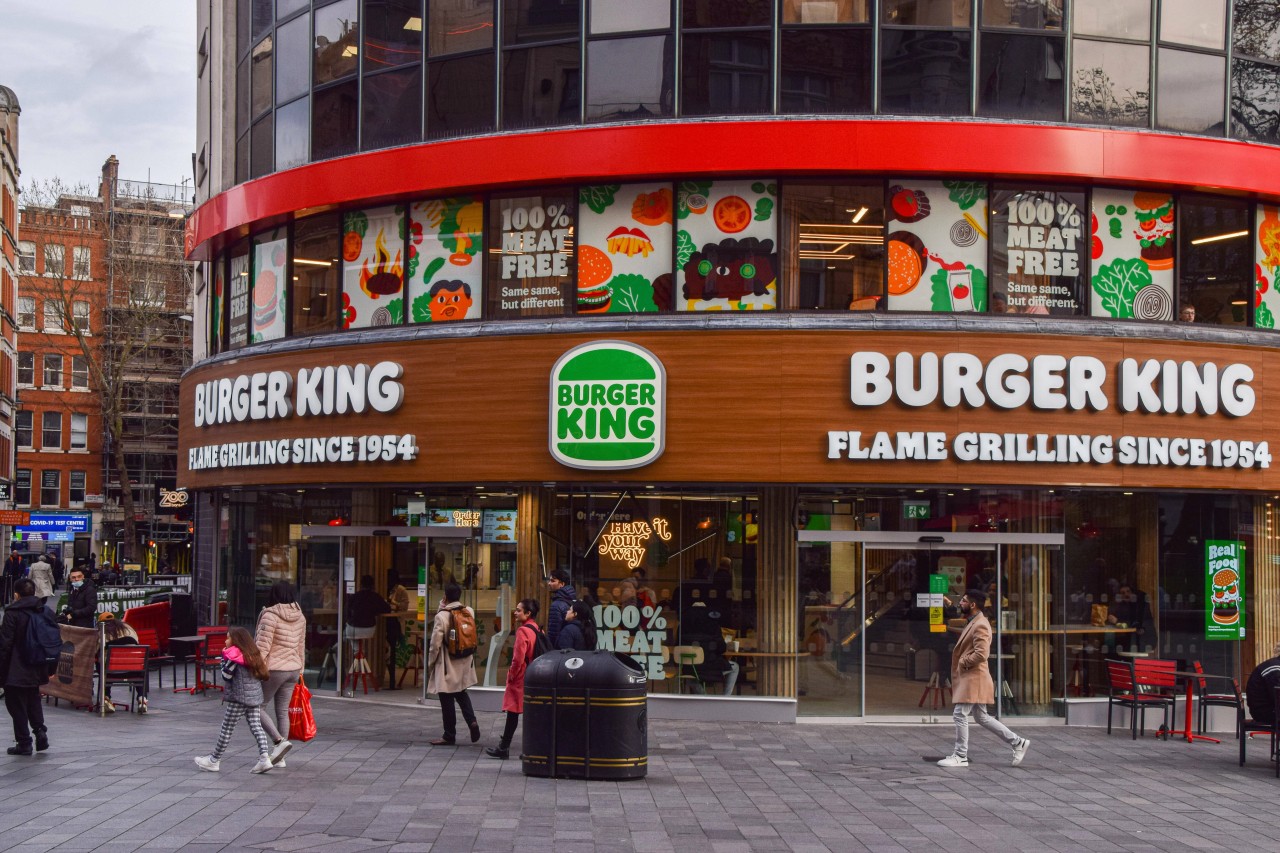 Burger King: In London hat die erste rein vegane Filiale eröffnet.
