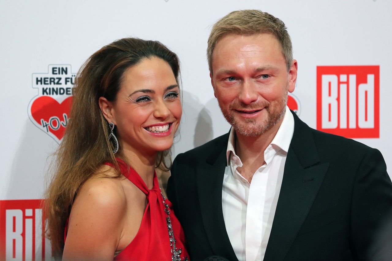 Glamour-Paar in der Hauptstadt Berlin: Christian Lindner und Franca Lehfeldt. 