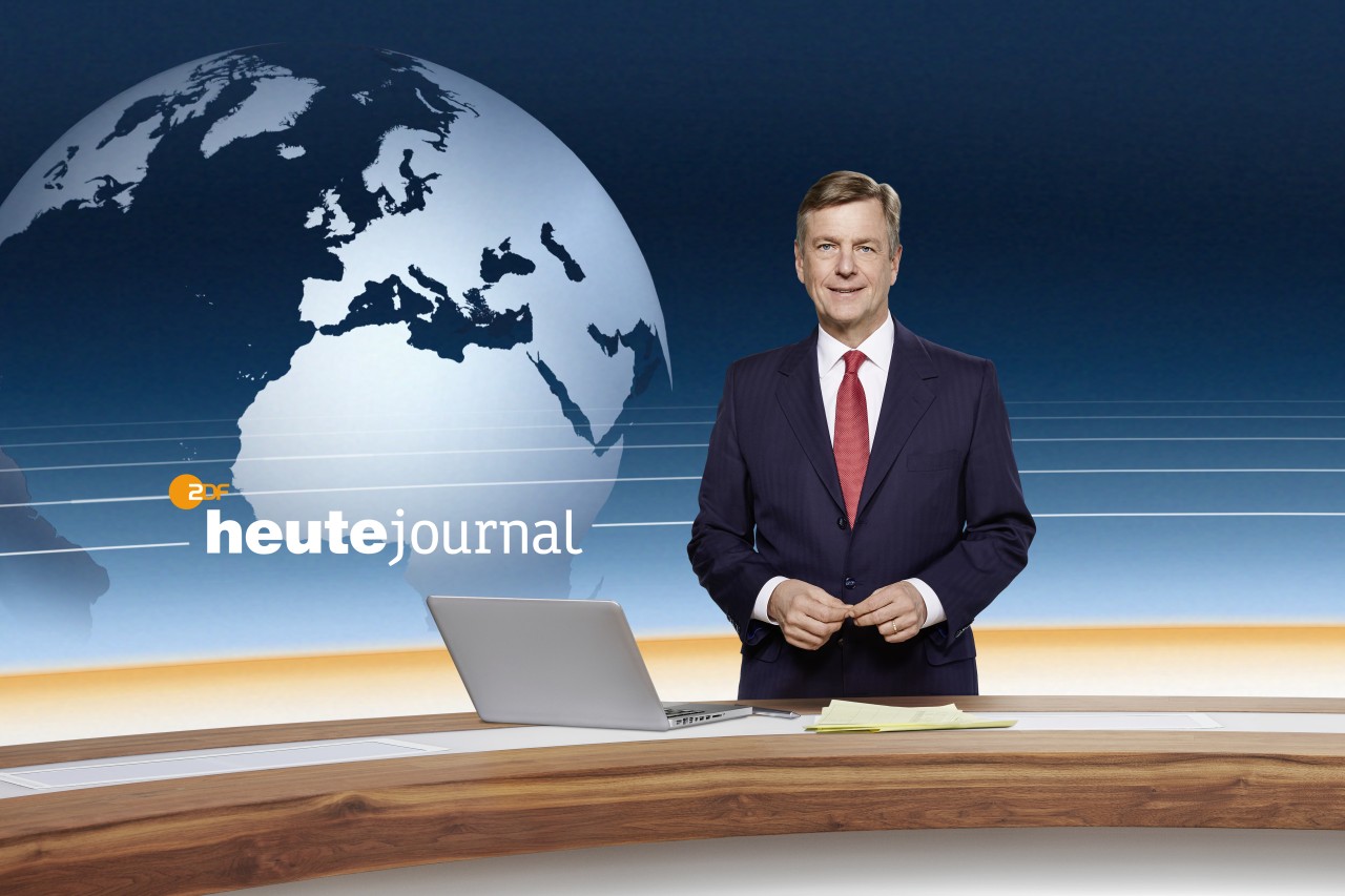 Claus Kleber im ZDF-„Heute Journal“.