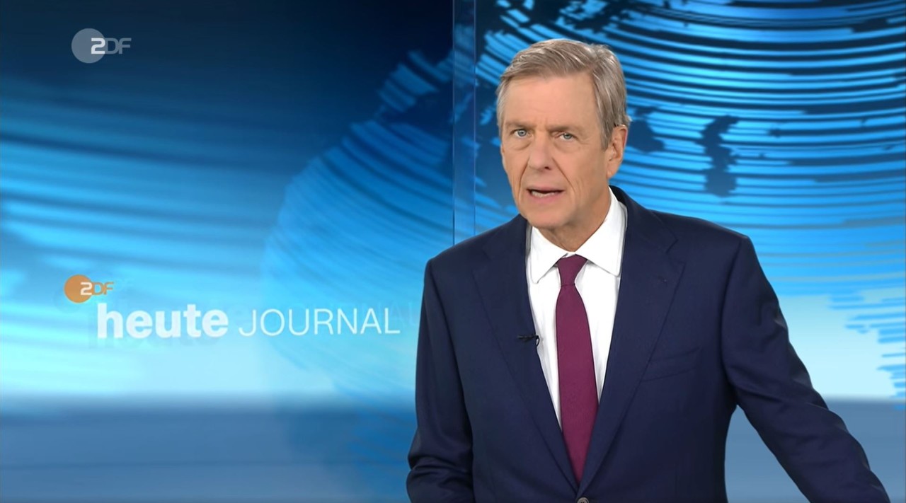 ZDF-Moderator Claus Kleber verlässt das "heute journal".