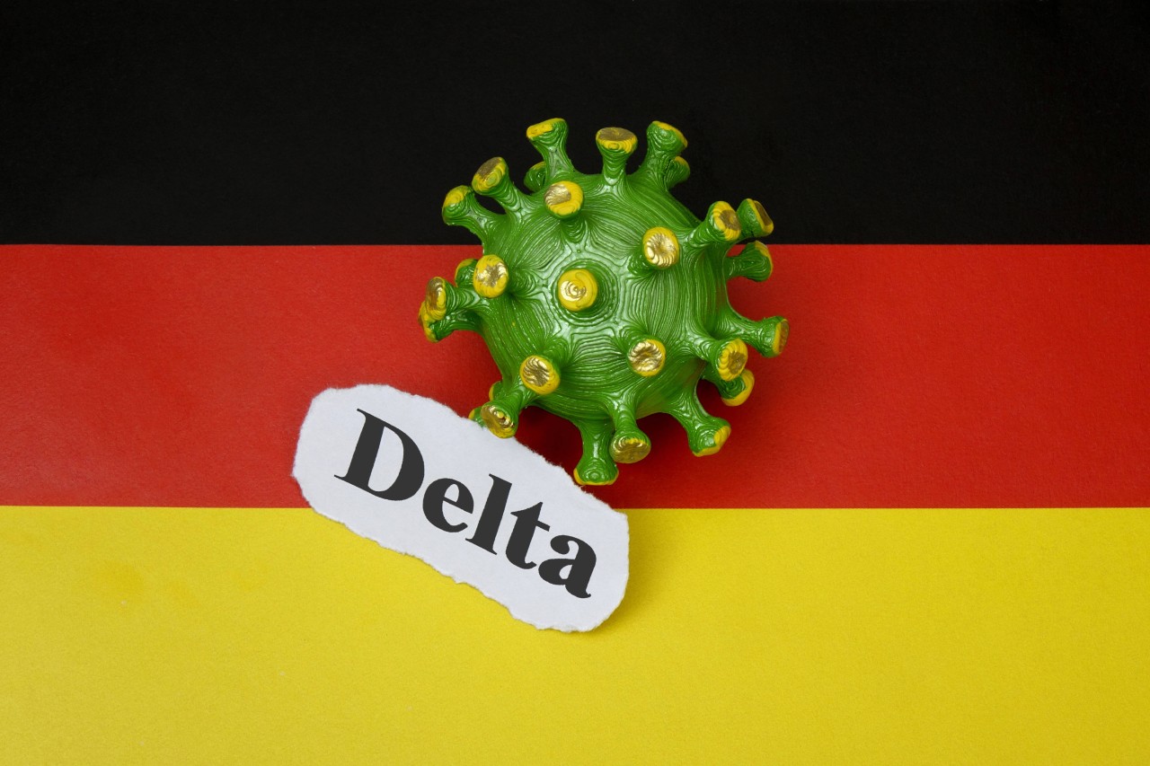 Die besonders ansteckende Delta-Variante ist in der Corona-Pandemie in Deutschland zur vorherrschenden Mutante geworden.