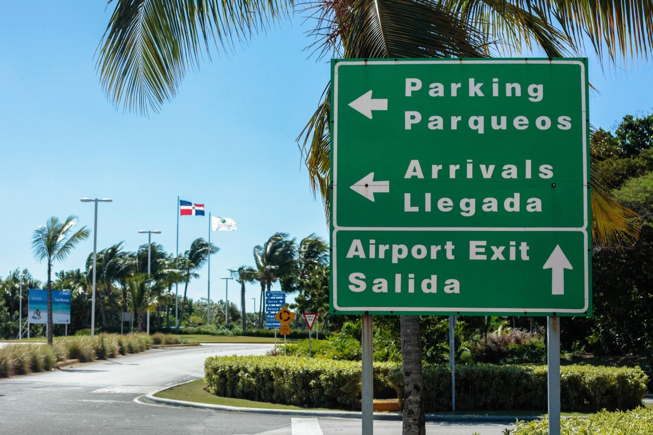 Der Flughafen von Punta Cana.