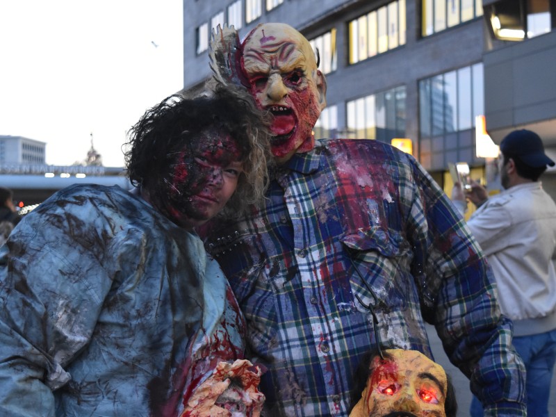 Zombie-Walk in Essen.