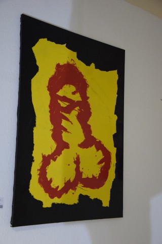 Dieser abstrakte Pimmel könnte auch ein Poster sein. OLF nennt ihn „Belgien‟.