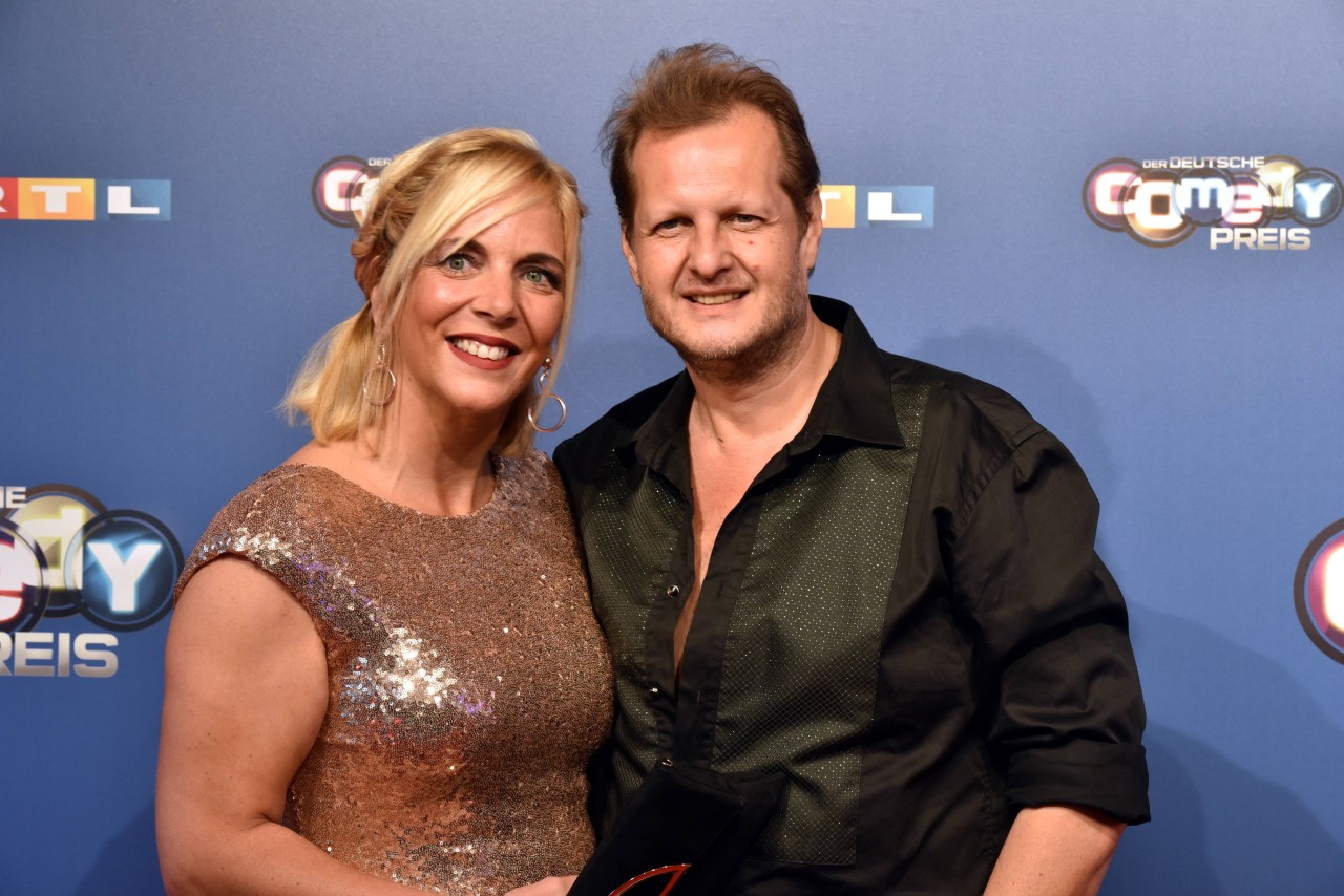 Danni Büchner und ihr verstorbener Mann Jens im Oktober 2018.