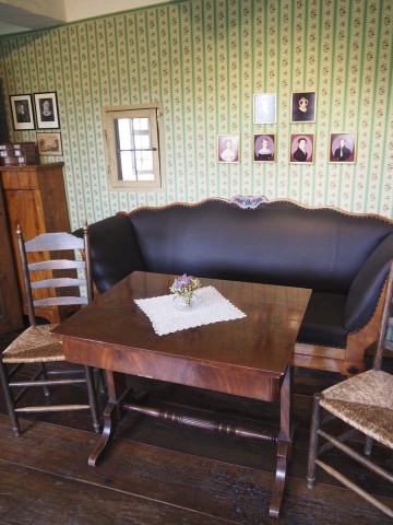 Das Arbeitszimmer von Annette von Droste-Hülshoff im Haus Rüschhaus ist noch heute zu besichtigen. 