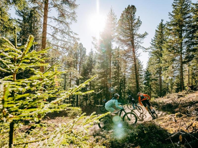 Der Hochzeiger Family Trail ist der erste MTB-Trail im Tiroler Pitztal.