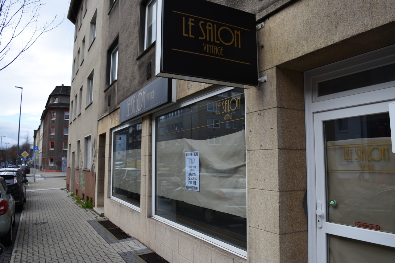Der neue Le Salon Vintage-Standort in der Oskar-Hoffmann-Straße