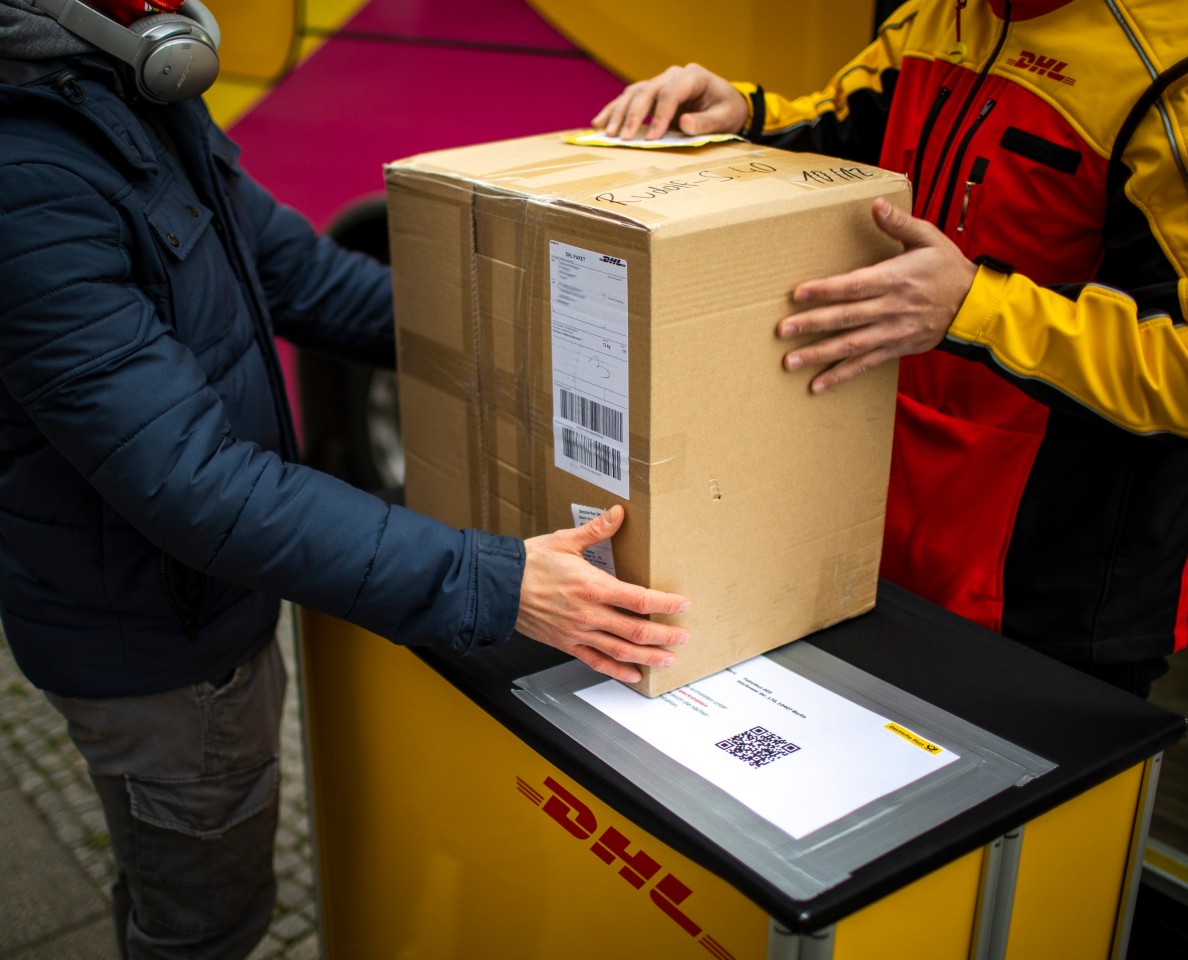 Die Deutsche Post in NRW hat das Paket eines Mannes nicht angenommen (Symbolbild).