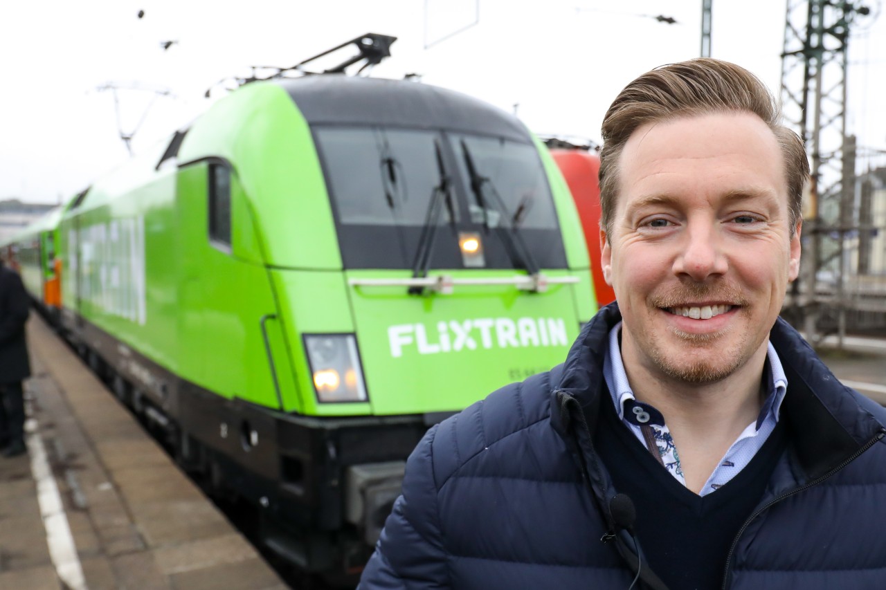 André Schwämmlein, Unternehmer und Gründer von Flixbus, will der Deutschen Bahn Konkurrenz machen.