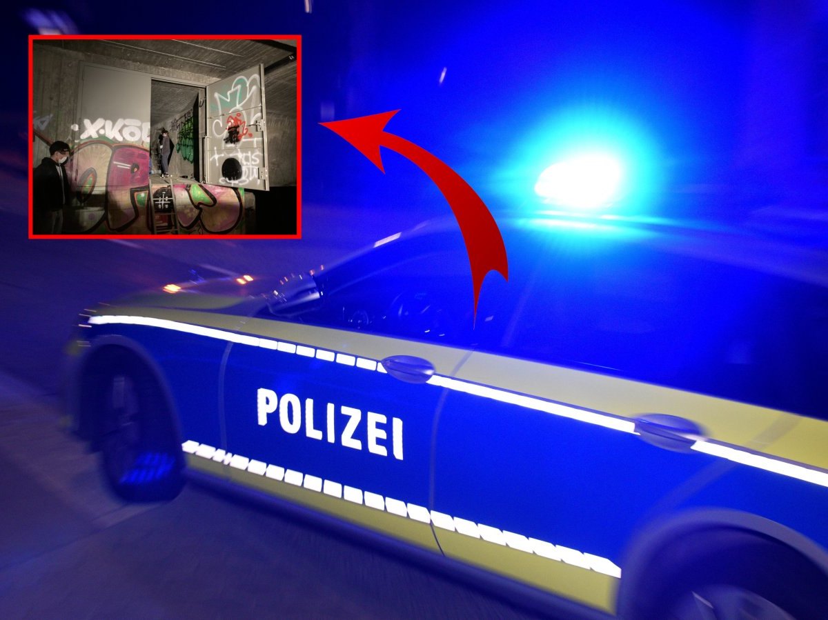 Deutsche Bahn in NRW: Polizei wird auf dunklen Tunnel aufmerksam – was sich darin abspielt, ist unglaublich gefährlich
