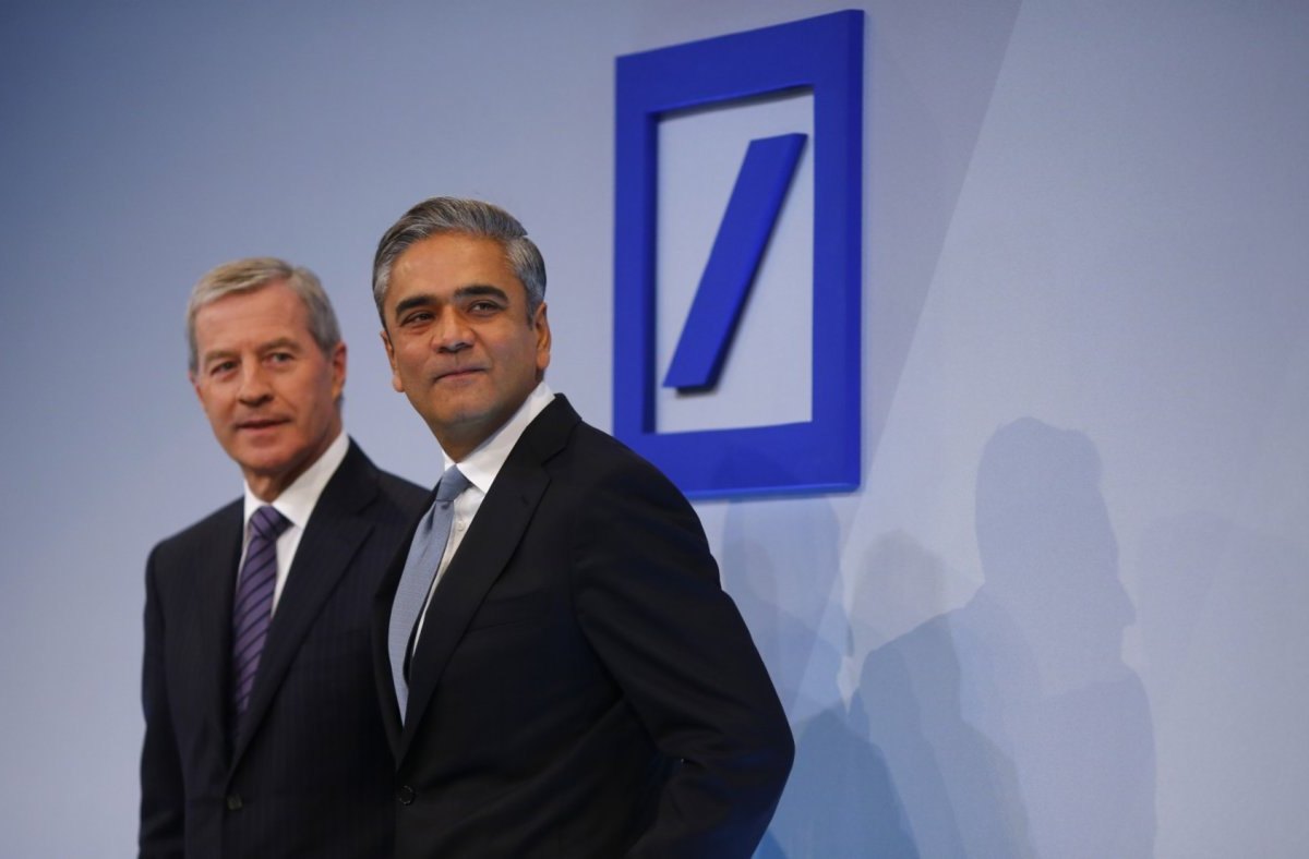 Deutschen Bank, Jürgen Fitschen (links) und Anshu Jain.JPG