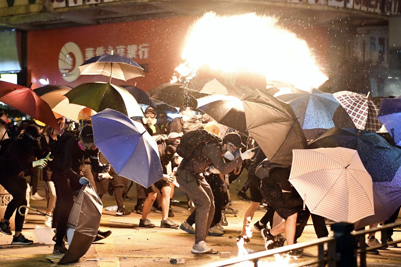 Die Proteste in Hongkong eskalieren. 