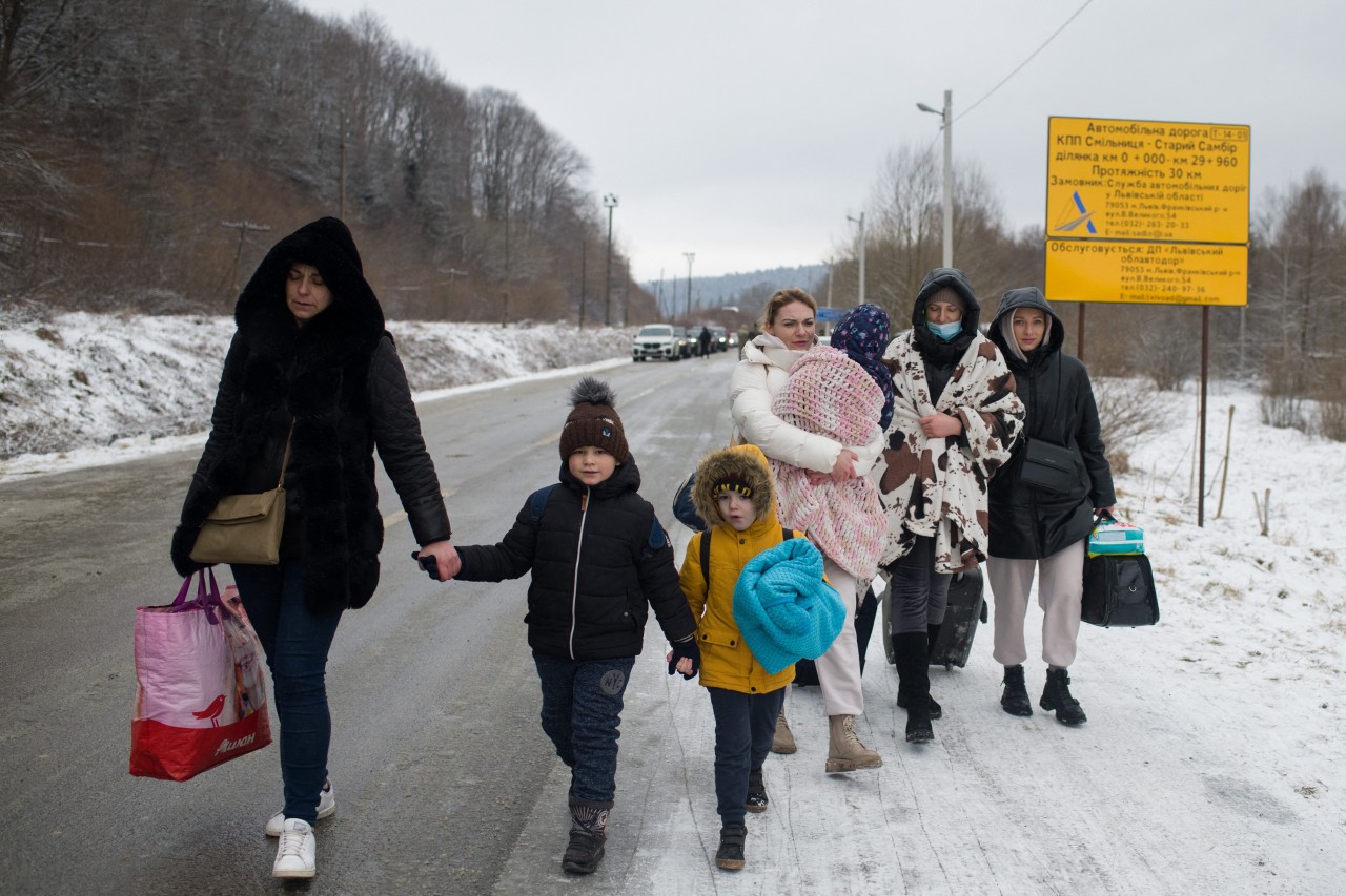 Dortmund: Ein Lehrer nahm vier Flüchtlinge aus der Ukraine auf (Symbolbild).