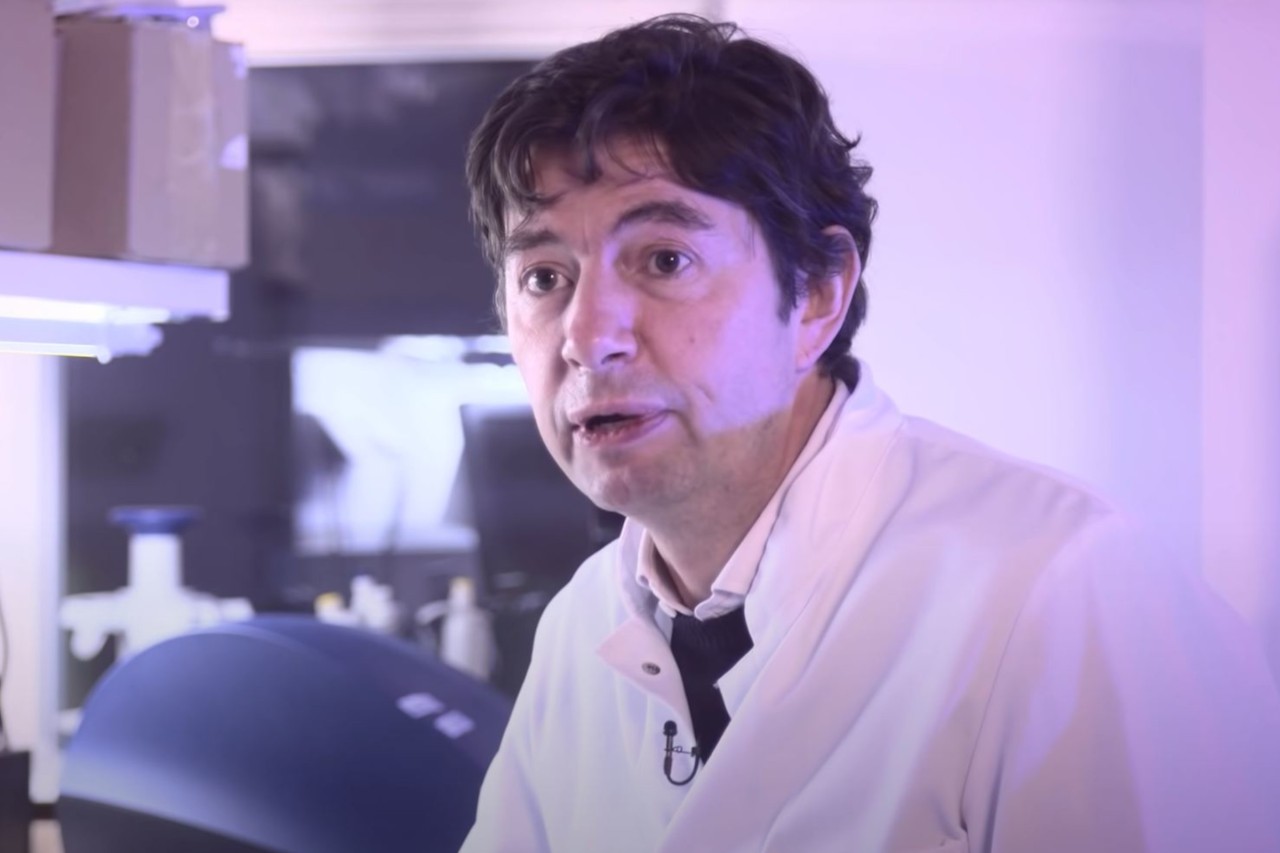 Virologe Christian Drosten in dem ZDF-Video.
