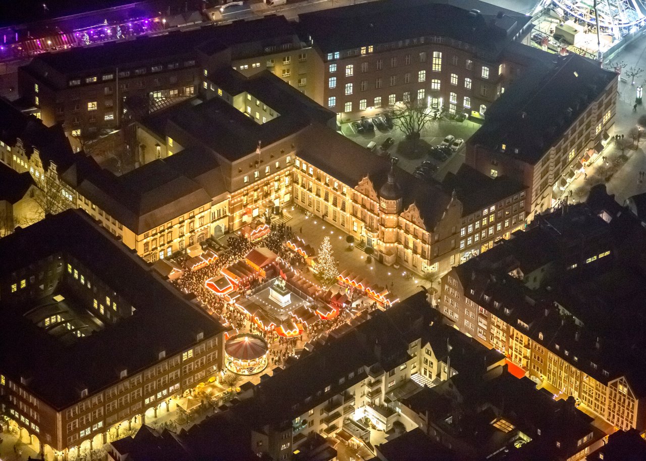 Weihnachtsmarkt Düsseldorf Die ganze City als Weihnachtsstadt hier