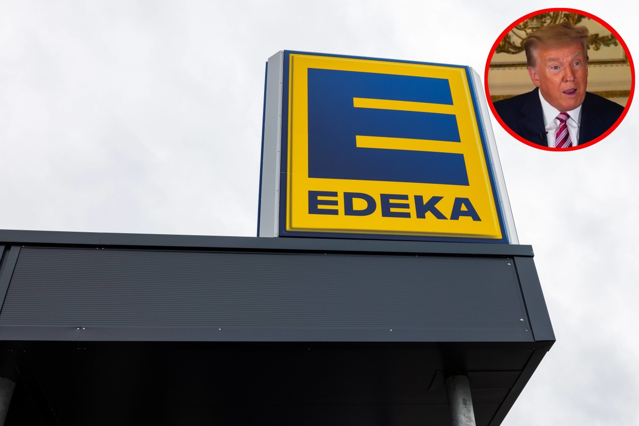 Edeka hat in einer Werbung gegen Ex-US-Präsident Donald Trump geschossen.
