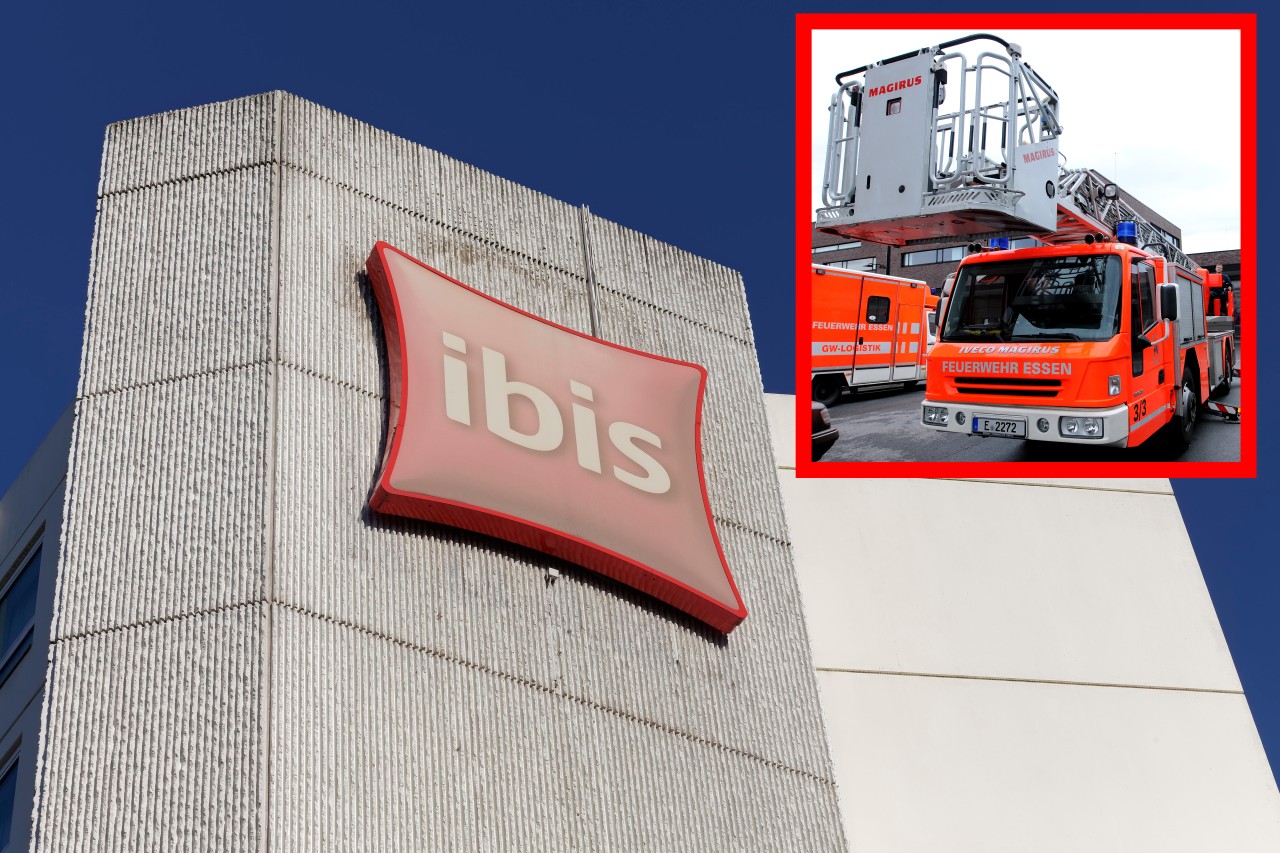 Essen: Die Feuerwehr rückte rückte am Samstag zu Ibis-Hotel am Hauptbahnhof aus. (Symbolbild)