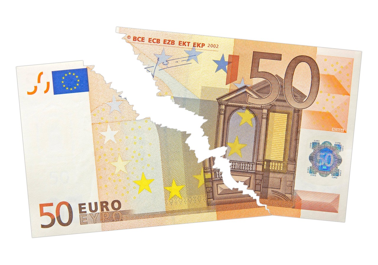 Euro: Auch zerrissene Scheine sind noch was wert. (Symbolbild)