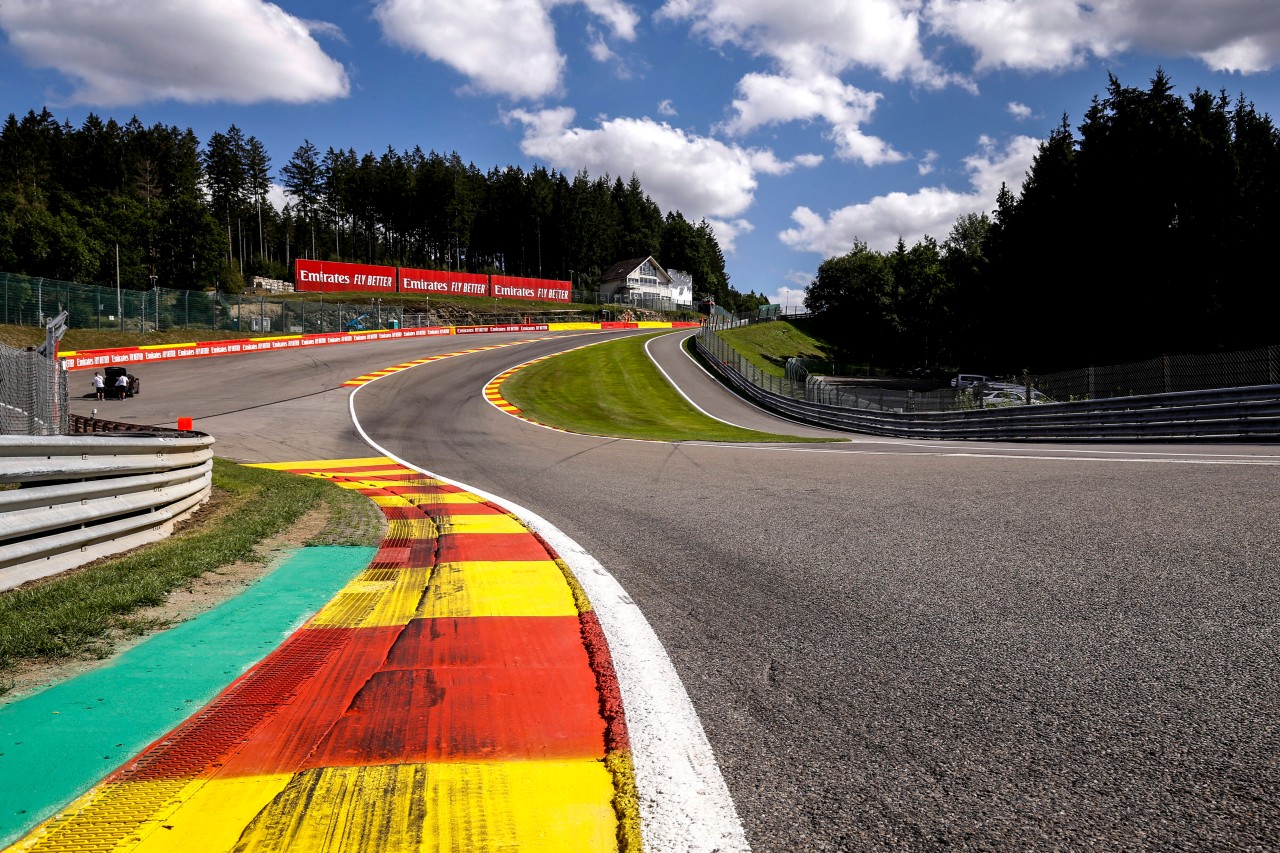 So sah die Eau Rouge zuvor aus. So sah die Eau Rouge zuvor aus.