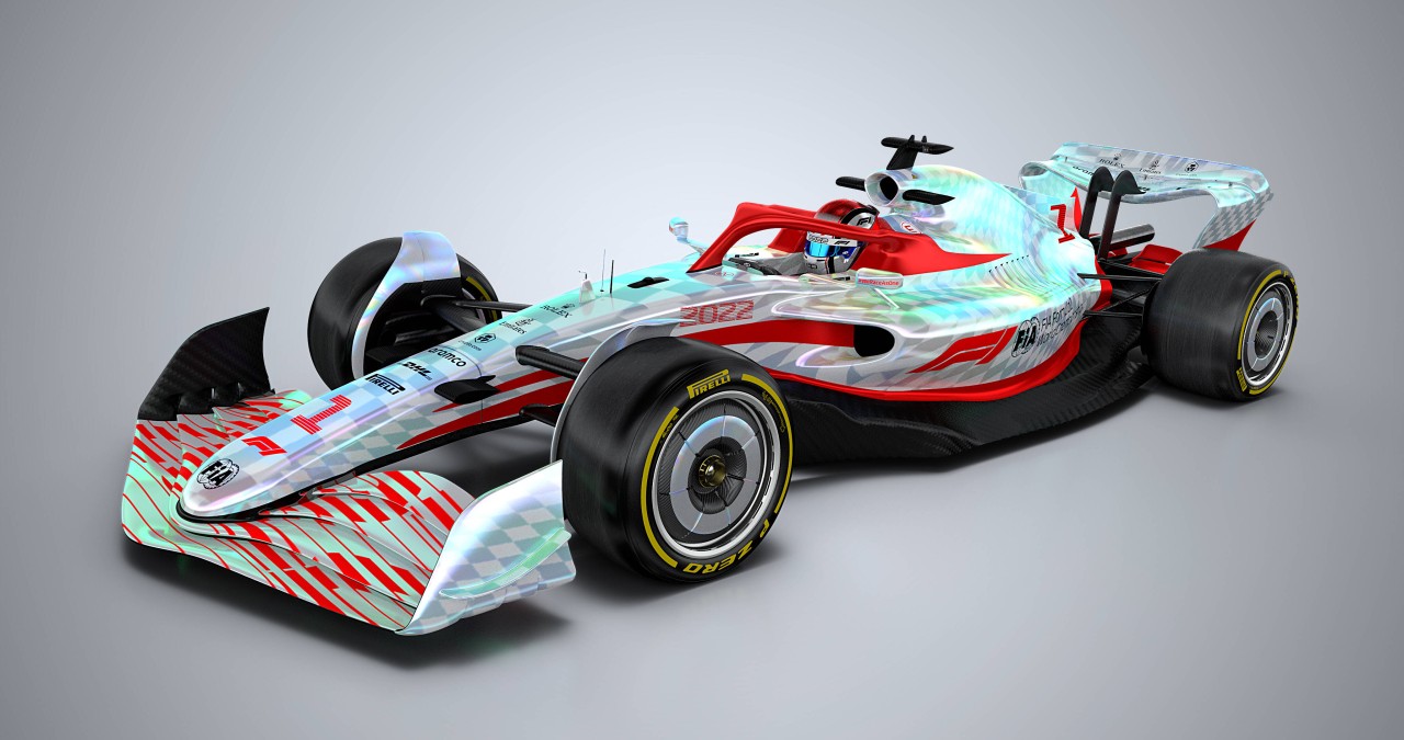 Formel 1: Der Prototyp für die Saison 2022.