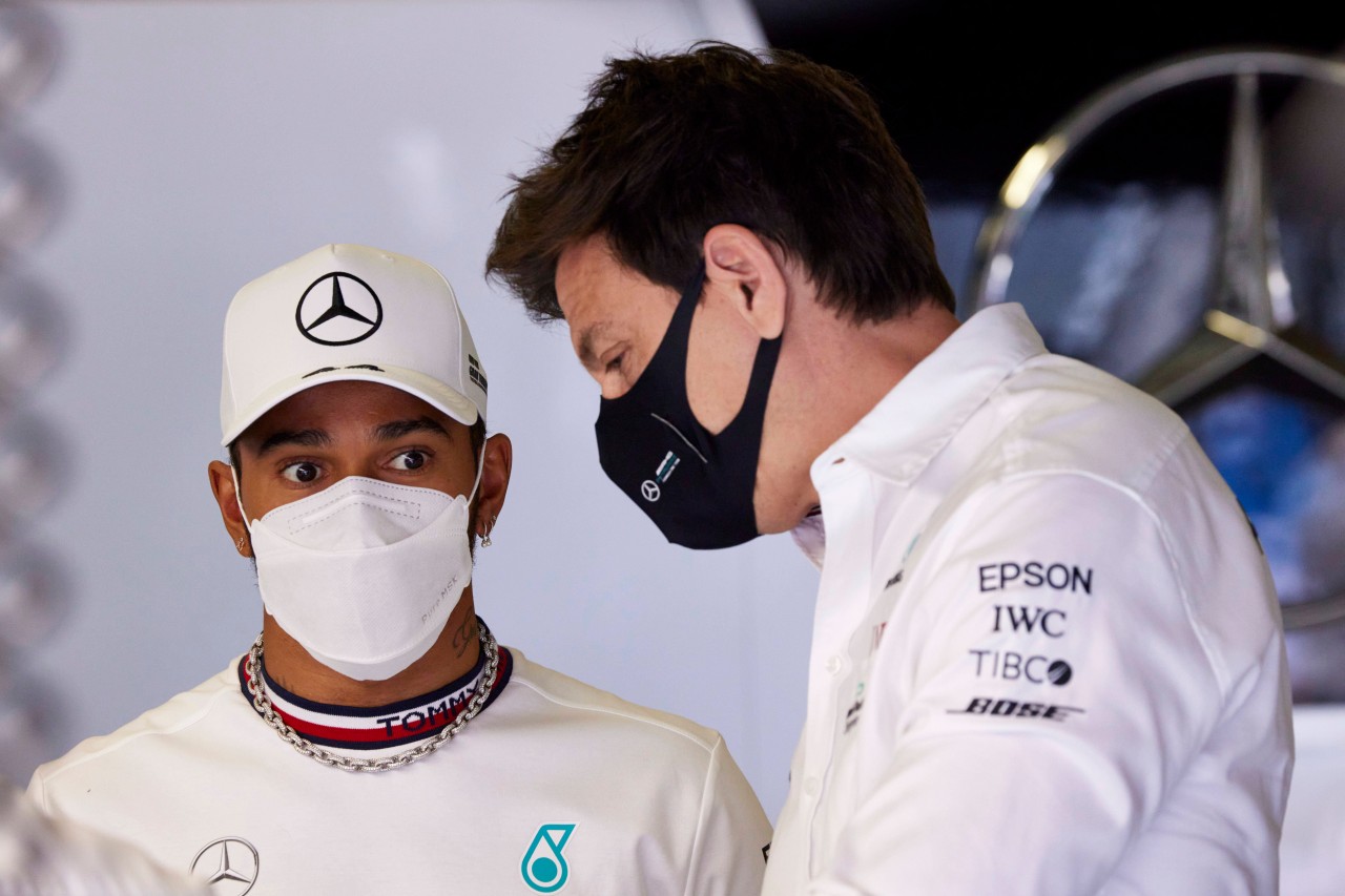 Formel 1: Was ist noch drin für Mercedes um Lewis Hamilton (l.) und Toto Wolff?